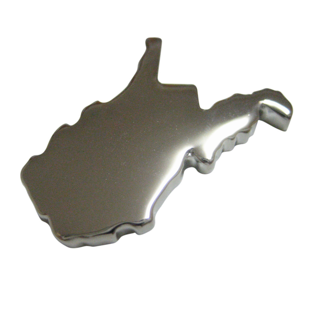 West Virginia State Map Shape Magnet